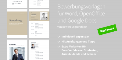 Bewerbung Vorlagen Word OpenOffice Google Docs